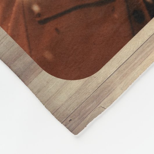 Rustic Spring Love Couples Fotocollage Fleece Deken (Hoek)