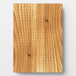 Rustic Spruce Wood Lovely Photo Mount Plaque Fotoplaat