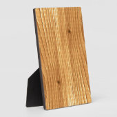 Rustic Spruce Wood Lovely Photo Mount Plaque Fotoplaat (Zijkant)