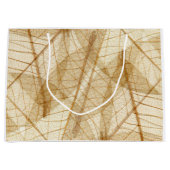 Rustic Spure Lace Leaves Large Cadeautasje (Voorkant)