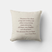 Rustic Square Pillow Apache Blessing Wedding Gift Kussen (Voorkant)