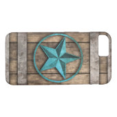 Rustic Star (Barrel) Case-Mate iPhone Case (Achterkant (Horizontaal))