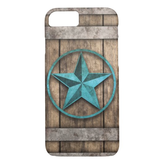 Rustic Star (Barrel) Case-Mate iPhone Case (Achterkant)