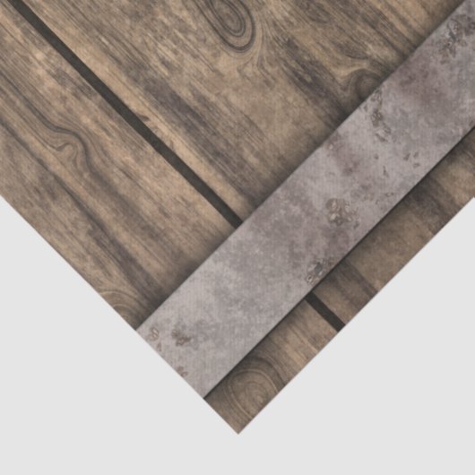 Rustic Star (Barrel) Tissuepapier (Detail)