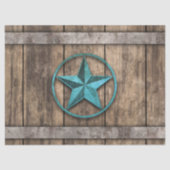 Rustic Star (Barrel) Tissuepapier (Voorkant)