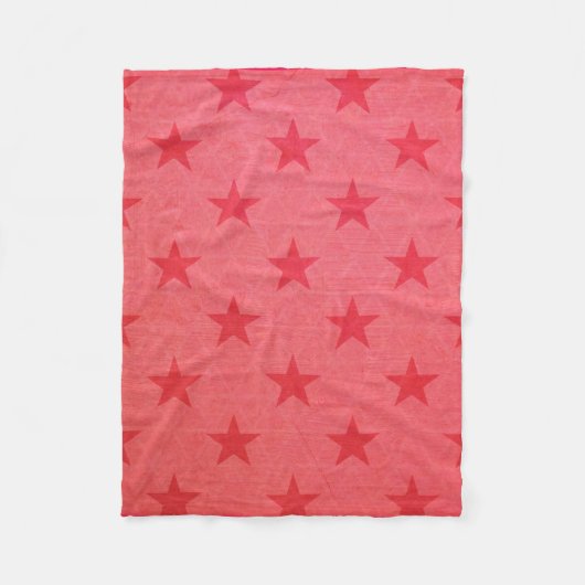 Rustic Star Fleece Deken (Voorkant)