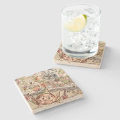 Rustic Stone Espresso Elves Onderzetter (Zijkant)