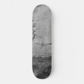 Rustic Stone Wall Napoli 1 - BW Persoonlijk Skateboard (Voorkant)