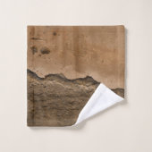 Rustic Stone Wall Napoli 2 - Yin Yang Bad Handdoek (Wasdoekje)