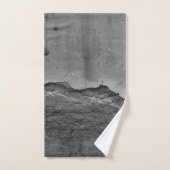 Rustic Stone Wall Napoli 2 - Yin Yang - BW Bad Handdoek (Handdoek)