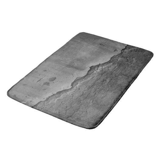 Rustic Stone Wall Napoli 2 - Yin Yang - BW Badmat (Gekanteld)