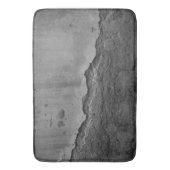 Rustic Stone Wall Napoli 2 - Yin Yang - BW Badmat (Voorkant Verticaal)
