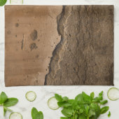 Rustic Stone Wall Napoli 2 - Yin Yang Theedoek (Gevouwen)