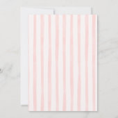 Rustic Storefront Let It Snow Girl Baby Shower Kaart (Achterkant)