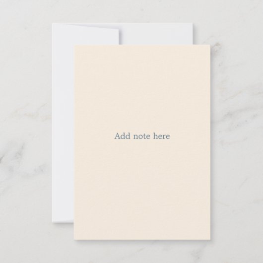 Rustic Strawberry Blueberry Baby Berry Sweet Bedankkaart (Achterkant)