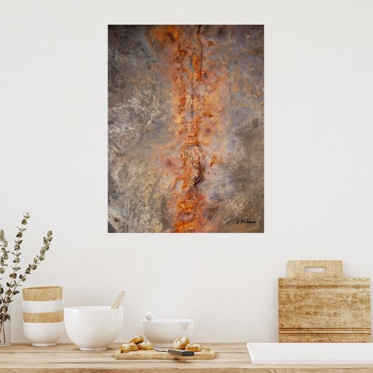 Rustic Street Canvas Print (Keuken)