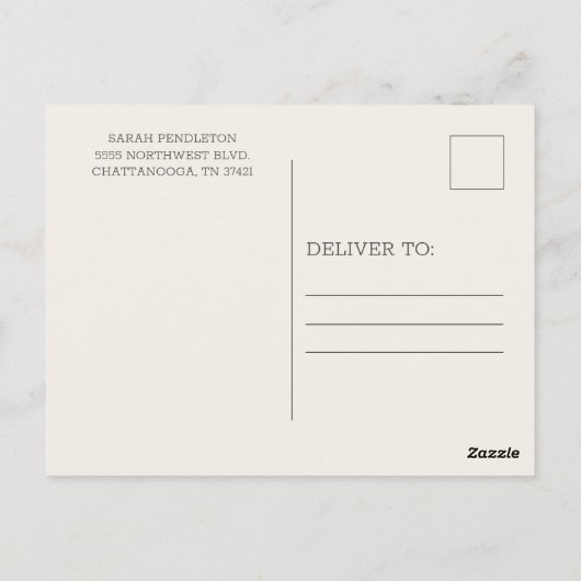 Rustic String Lights Burgundy Floral Verloving Briefkaart (Achterkant)