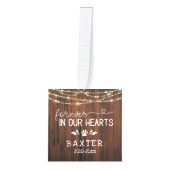 Rustic String Lights forever in ons hartenpark Decoratie (Voorkant)