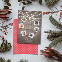 Rustic String Lights Kerstmis 7 Foto