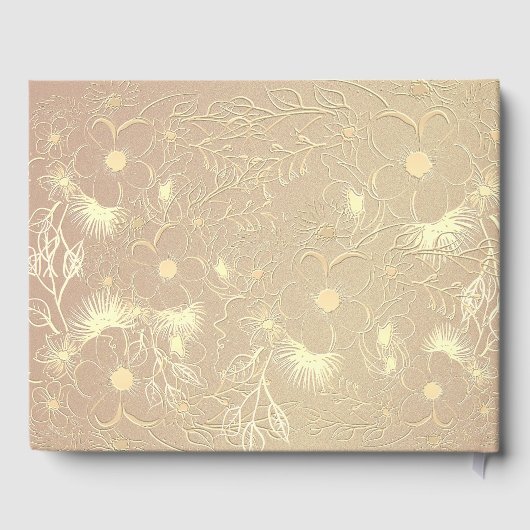 Rustic String Lights Wedding Guest Book Gastenboek (Achterkant)