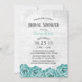 Rustic Succulent Barn Wedding Vrijgezellenfeest Kaart (Voorkant)