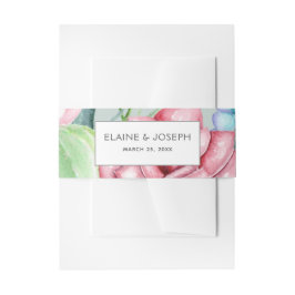 Rustic Succulent Cactus Roos Floral Uitnodigingen Wikkel