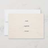 Rustic Succulent RSVP (Achterkant)