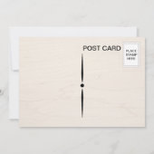 Rustic Succulent sparen de Datum Save The Date (Achterkant)