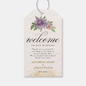 Rustic Summer aesthetic Wildflower Wedding Cadeaulabel (Voorkant)