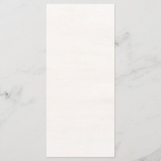 Rustic Summer aesthetic Wildflower Wedding Menu (Achterkant)