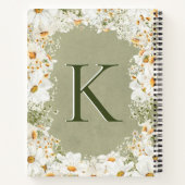 Rustic Summer Daisies Journal Notitieboek (Achterkant)