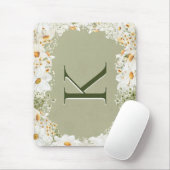 Rustic Summer Daisies Muismat (Met muis)