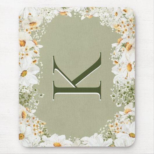 Rustic Summer Daisies Muismat (Voorkant)