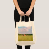 Rustic summer field, Helsingia, Sweden Tote Bag (Voorkant (product))