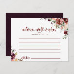 Rustic Summer Floral Weddenschap Card Briefkaart<br><div class="desc">Deze mooie zomersblaadkaart is perfect voor een moderne bruiloft. Het ontwerp is voorzien van bruine, roze en bloemen van de waterverf met groene bladeren op een bruinachtige, bevlekte achtergrond. Deze kaarten zijn perfect voor een bruiloft, vrijgezellenfeest, baby shower, graduatiedag en nog veel meer. Pas de kaarten aan met de namen...</div>