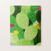 Rustic Summer Greenery Succulent Glitter Legpuzzel (Verticaal)