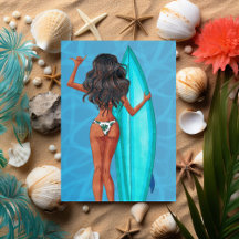 Rustic Summer Surf Strand Vakantie Verjaardagsfees