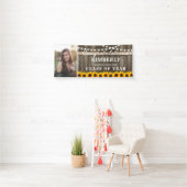 Rustic Sunflower 2023 Afstuderen Foto Spandoek (Insitu)