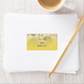 Rustic Sunflower Address Label (Insitu)