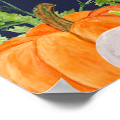 Rustic Sunflower Autumn Wedding Welcome Sign Poster (Hoek)