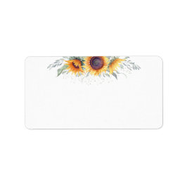 Rustic Sunflower Bloom | Blanco Etiket