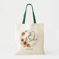 Rustic Sunflower Bloom | Bride