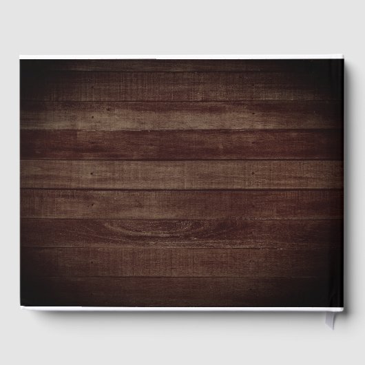 Rustic Sunflower Bloom | Weddenschap Gastenboek (Achterkant)