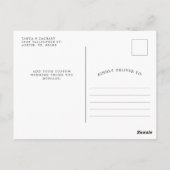 Rustic Sunflower Bloom | Weddenschap Hartelijk dan Briefkaart (Achterkant)