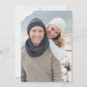 Rustic Sunflower Bouquet Photo Vrijgezellenfeest Kaart (Achterkant)