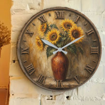 Rustic Sunflower Bouquet Vintage Farmhouse Floral 