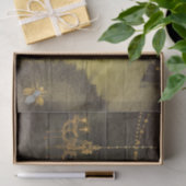 Rustic Sunflower Country Chandelier Glam Tissuepapier (Geschenk)