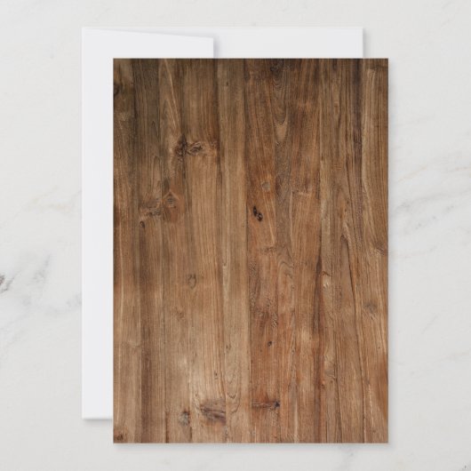 Rustic Sunflower String Lights Birthday Party Kaart (Achterkant)