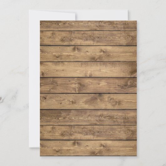 Rustic Sunflower String Lights Cowgirl Birthday Kaart (Achterkant)