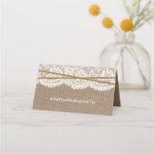 Rustic Sunflower Wedding Plaatskaartje (Achterkant)